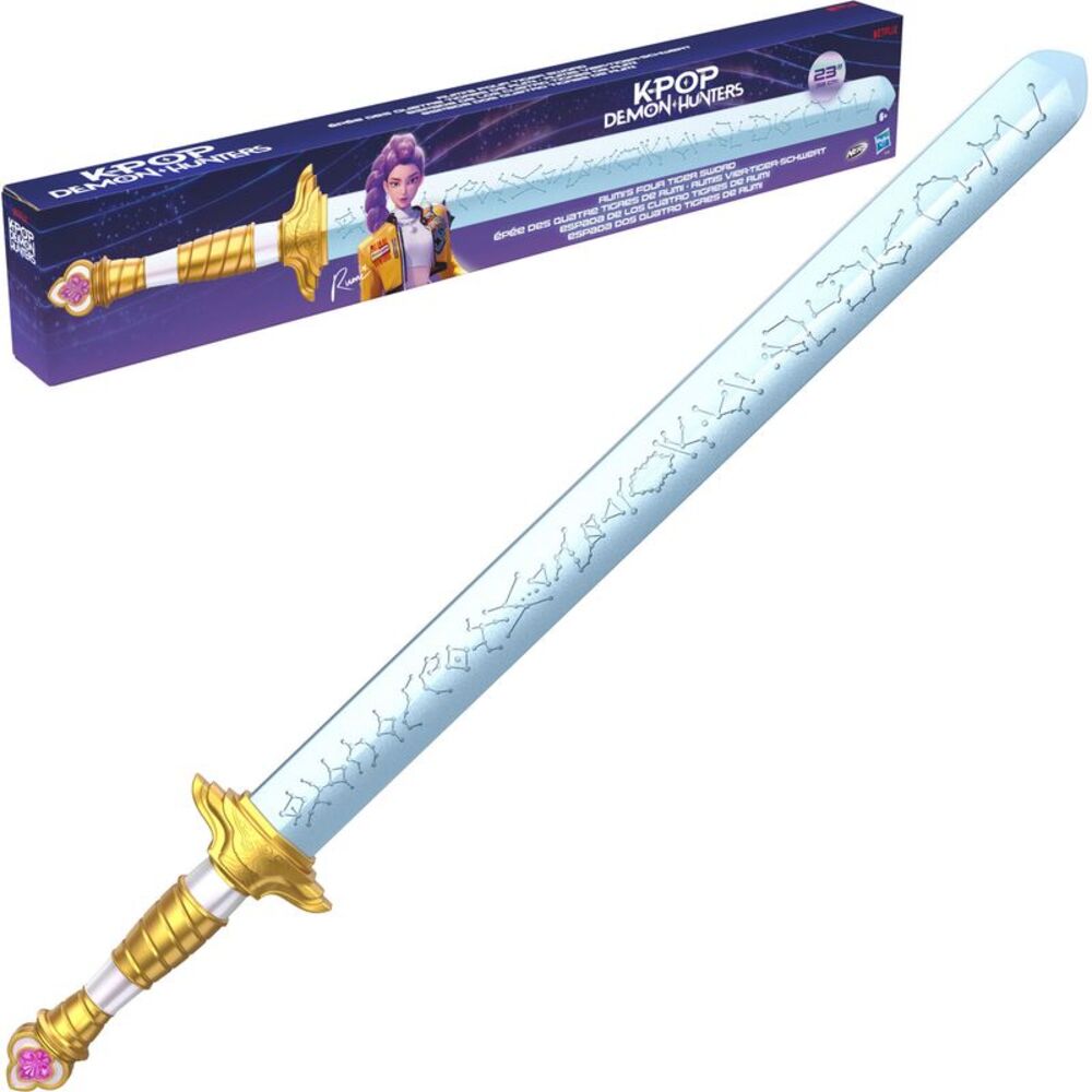 KPop Demon Hunters - Nerf - Rumi's Four Tiger Sword  COLLECTIBLES